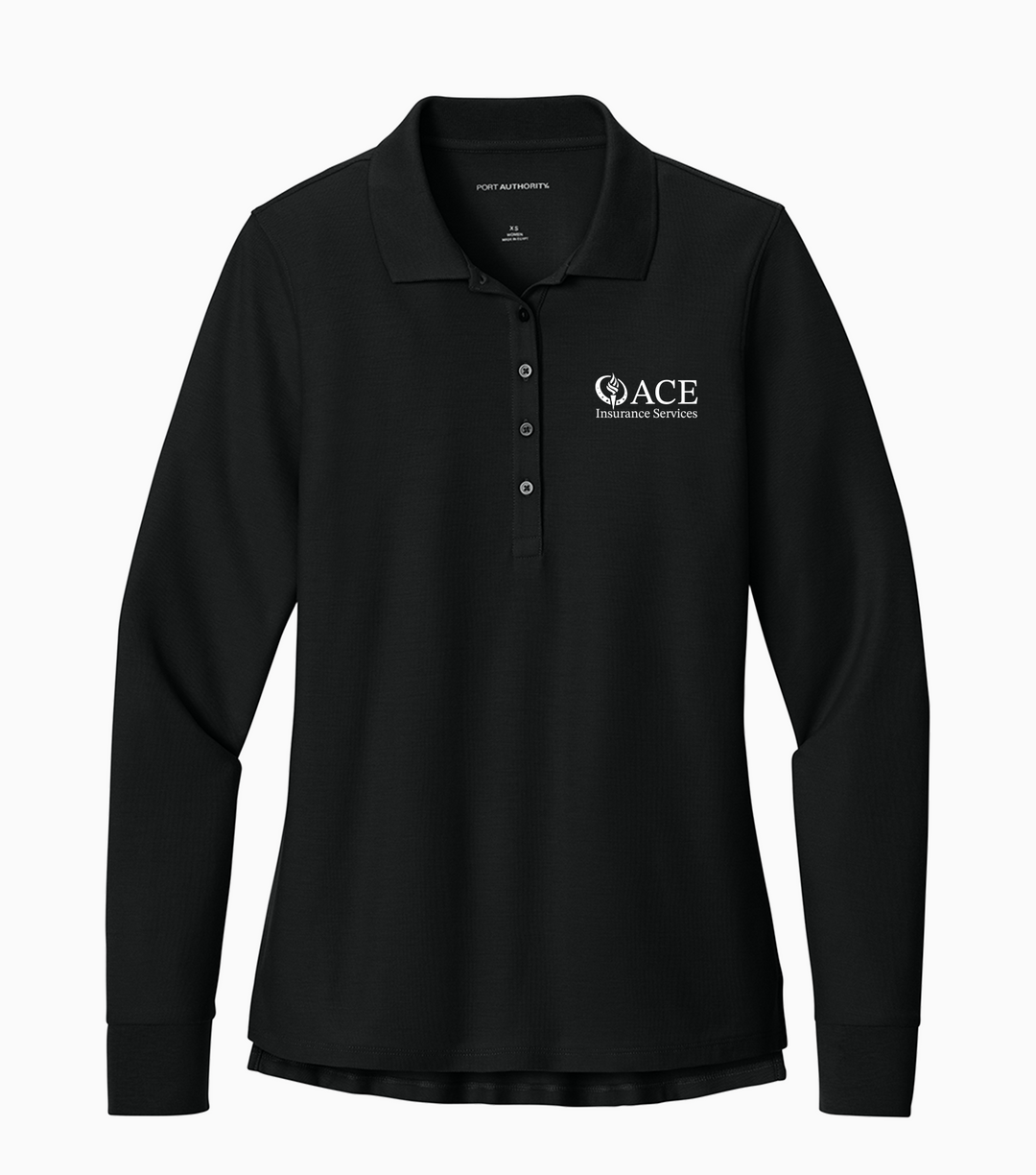 Ladies Signature Pique LS Polo