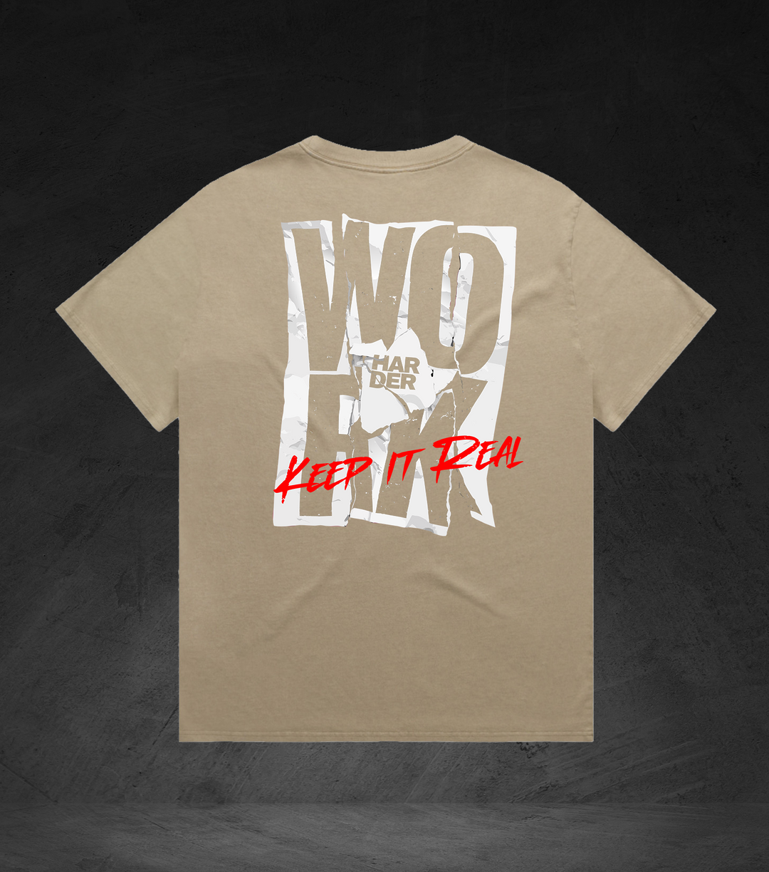 WORK HARDER - Faded Heavyweight