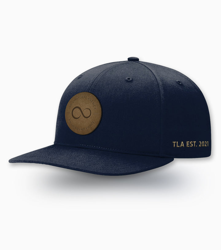 Solid Twill Trucker // Leather Patch