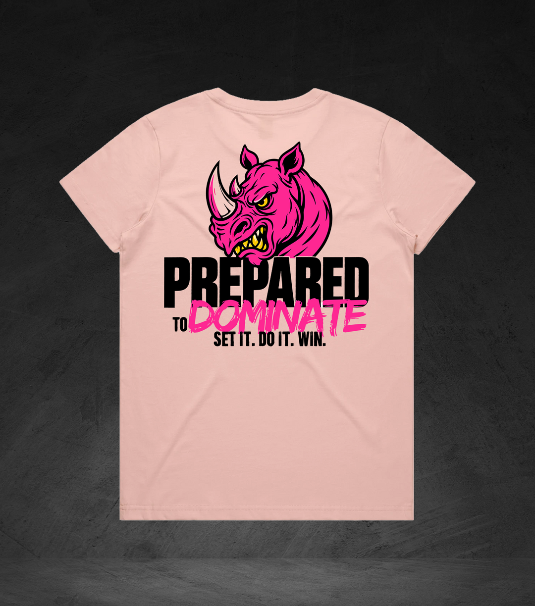 PREPARED TO DOMINATE