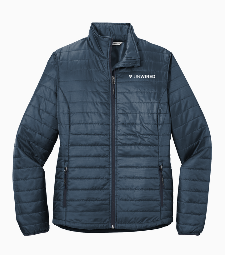 Ladies Packable Puffy Jacket