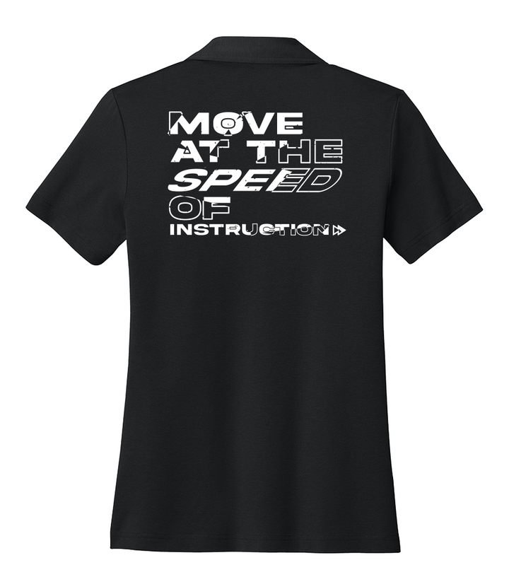 Ladies Glenview Solid Polo - Speed
