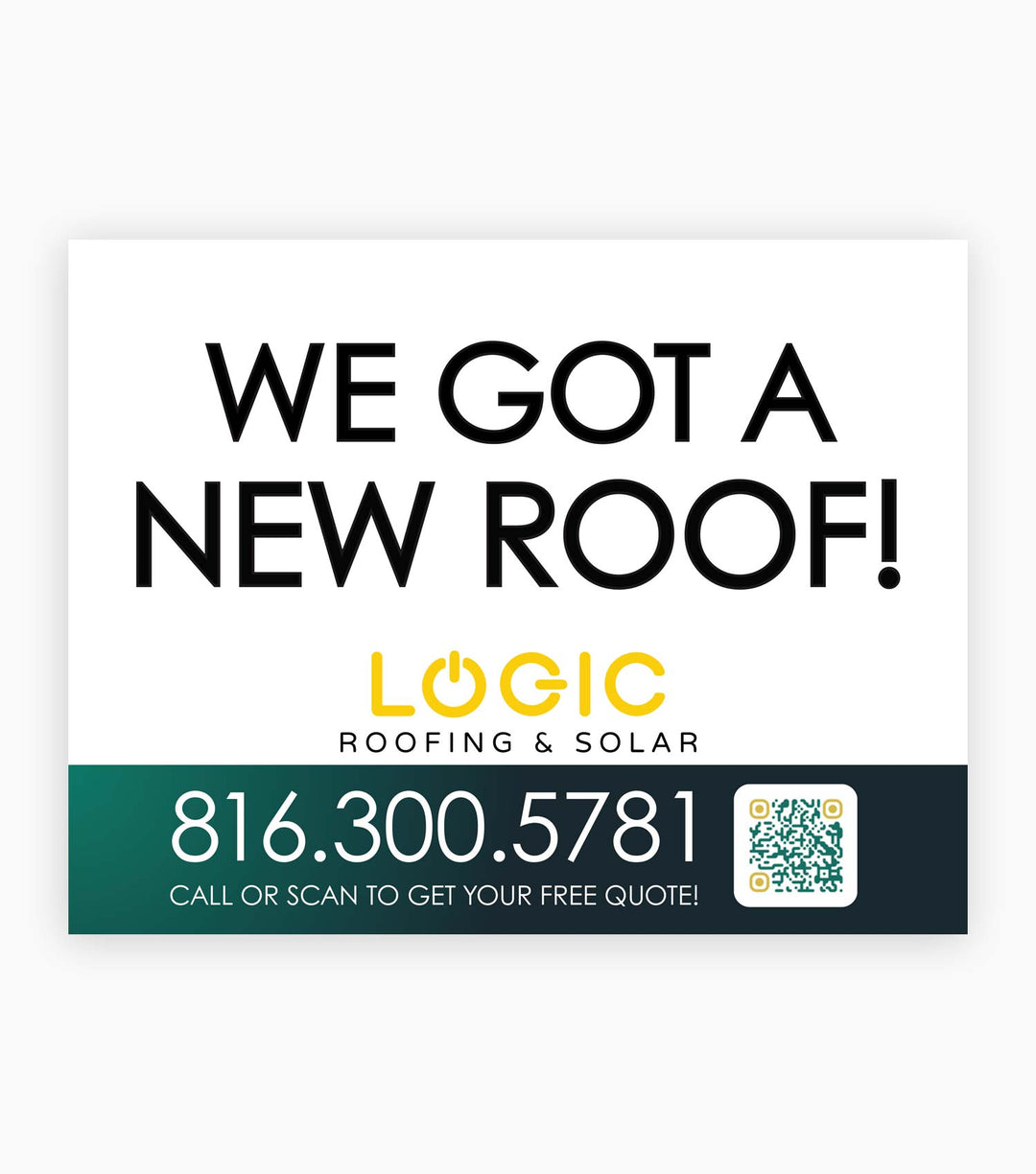 Yard Sign (No Aluminum Holder)