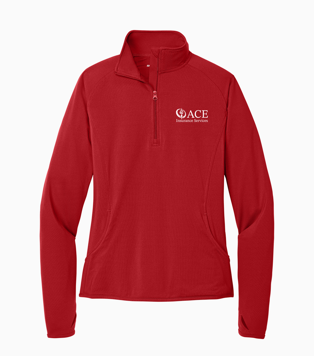 Ladies Sport-Wick Stretch 1/4-Zip Pullover