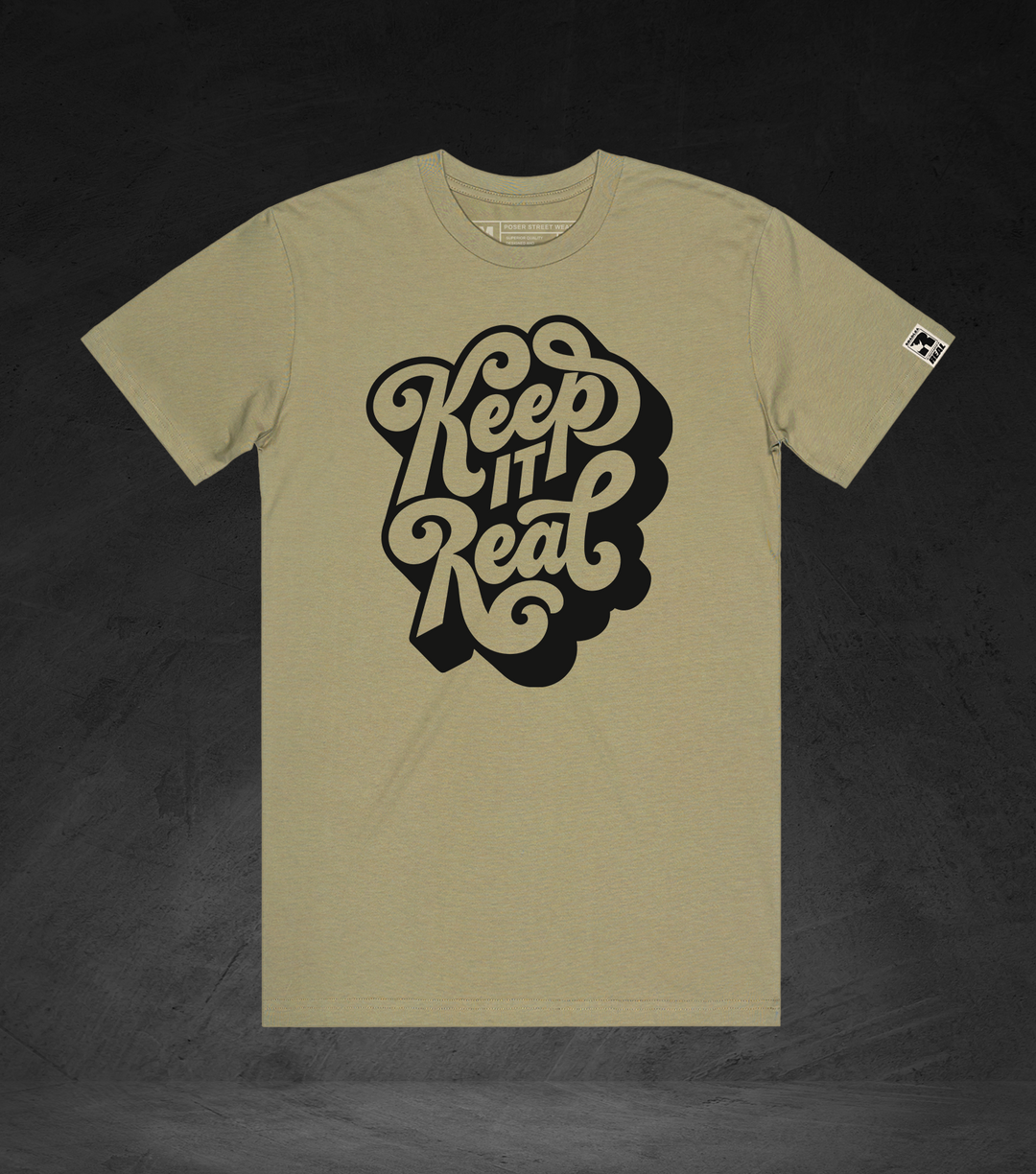 KEET IT REAL - Typography Tee