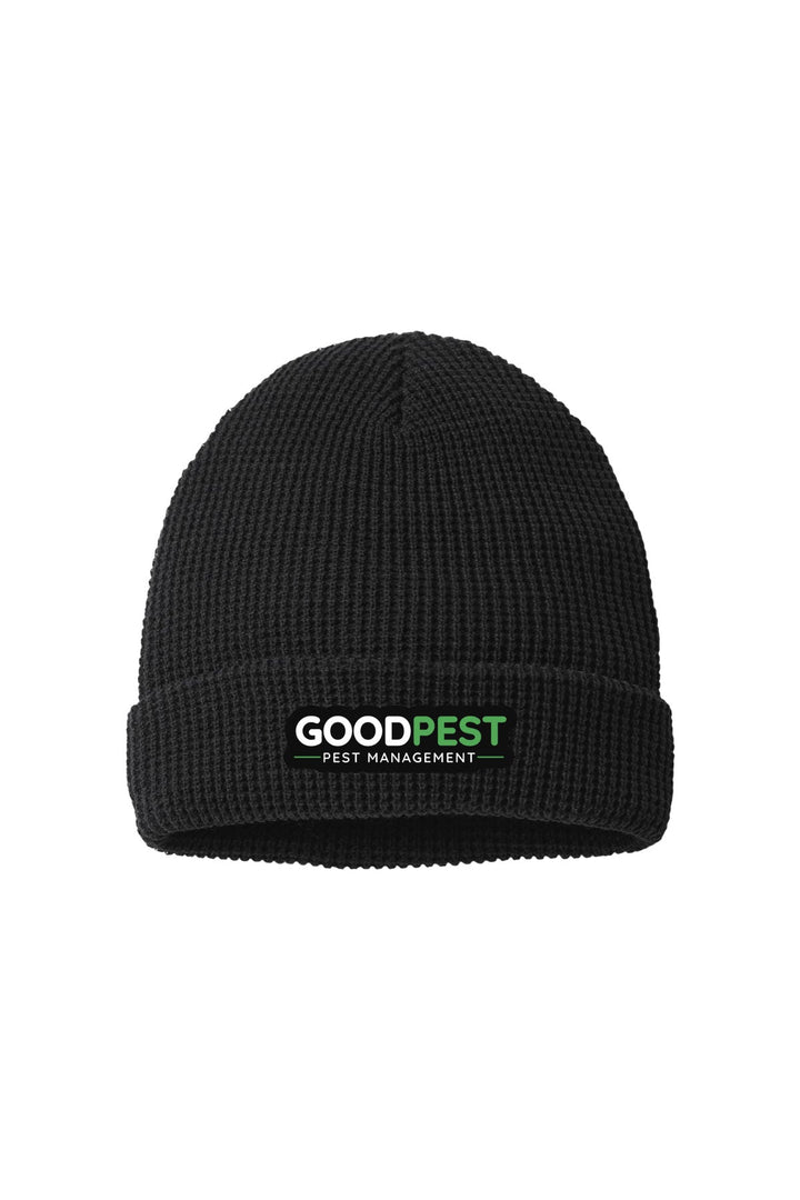 Good Pest Waffle Cuffed Beanie