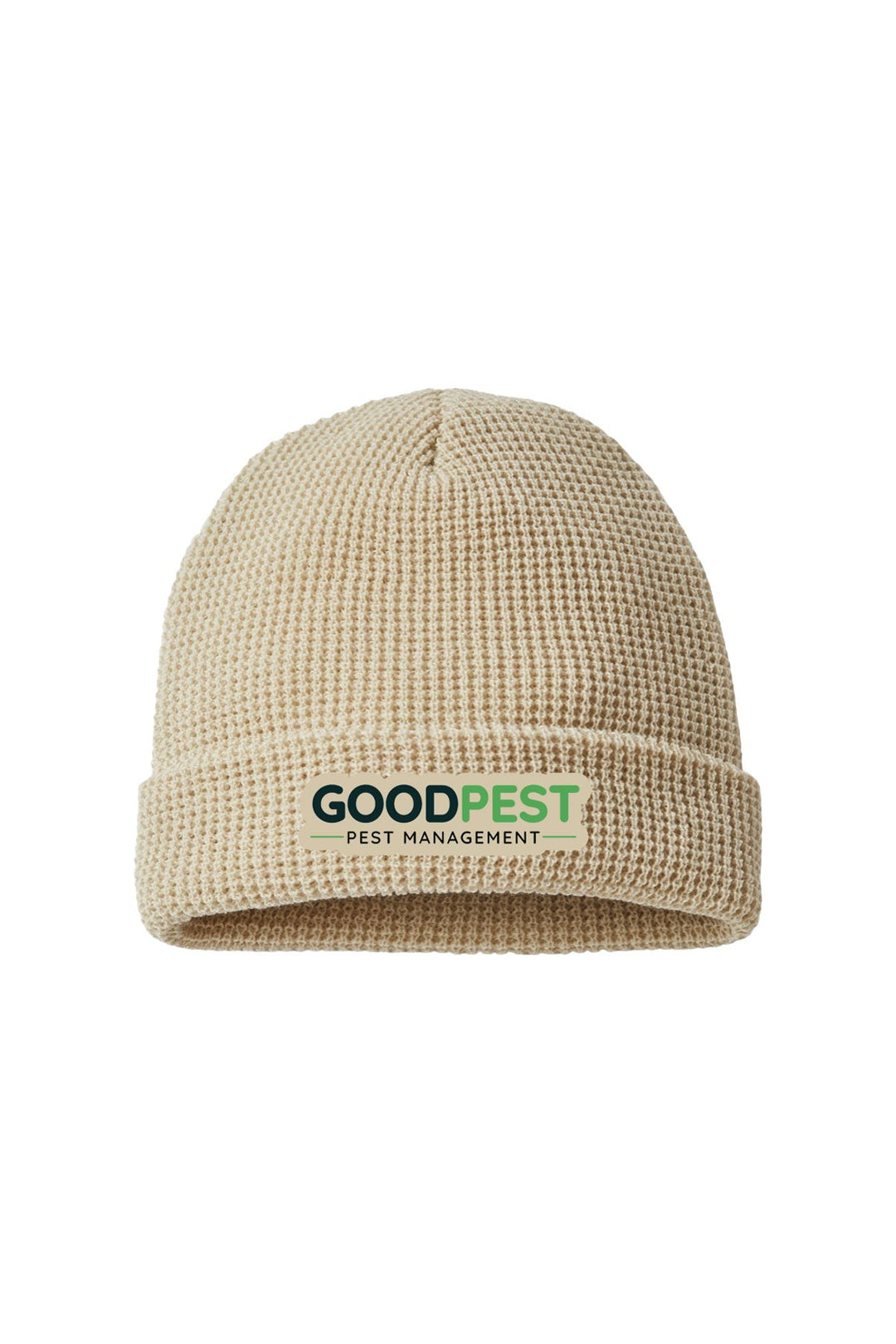 Good Pest Waffle Cuffed Beanie