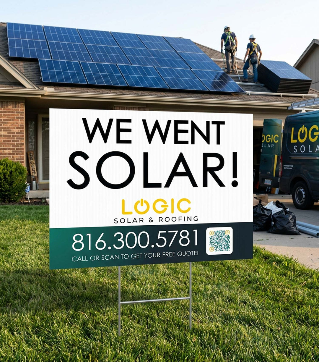 Yard Sign (No Aluminum Holder)