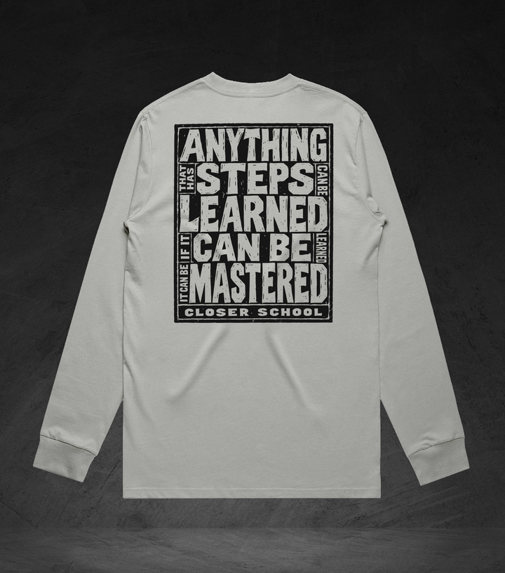 MASTERED TEE (Long Sleeve)