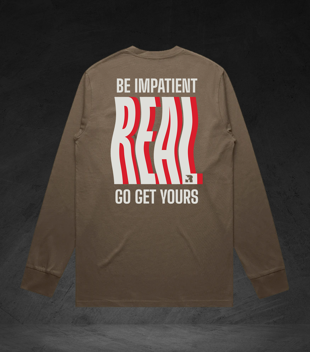 BE IMPATIENT LS Tee