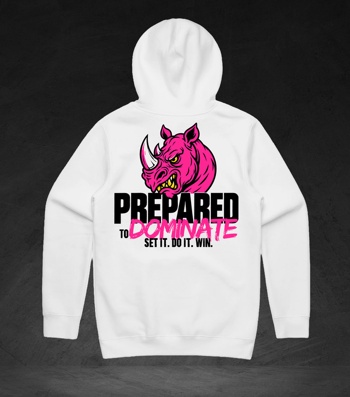 PREPARED TO DOMINATE HOOD