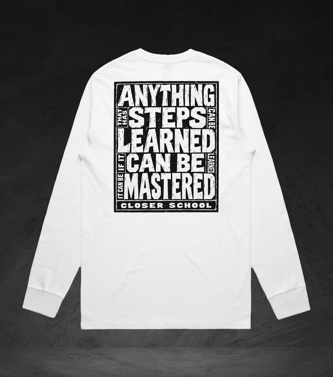 MASTERED TEE (Long Sleeve)
